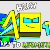 Geometry Dash Happy Anniversary GD 