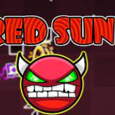 Geometry Dash Red Sun