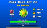 Geometry Dash Fast Can't Let Go img