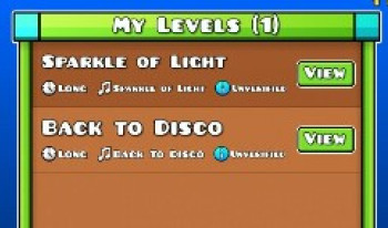 Geometry Dash My First Revamped Level