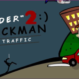 Spider Stickman 2: City Traffic