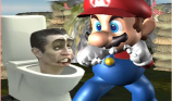 Super Spy Mario VS Skibidi Toilet img